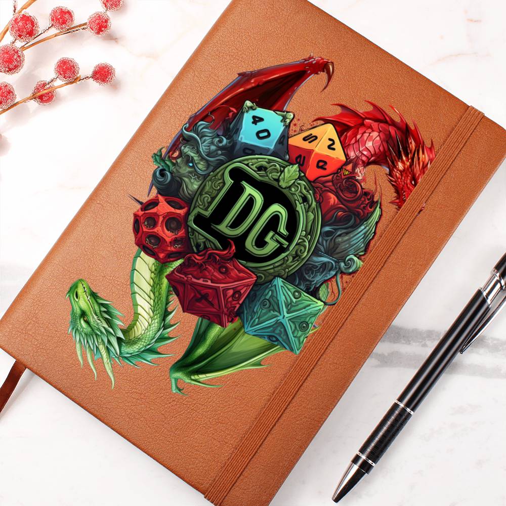 Mystical Dungeons and Dragons Journal - Adventure Gift -Ready D&D Notebook - dnd Journal - leather Journal