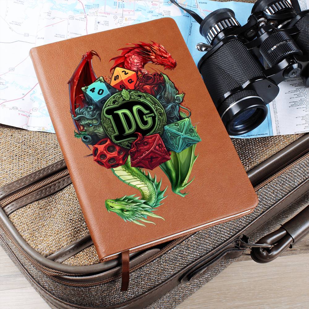 Mystical Dungeons and Dragons Journal - Adventure Gift -Ready D&D Notebook - dnd Journal - leather Journal