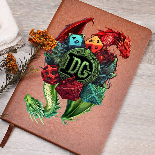 Mystical Dungeons and Dragons Journal - Adventure Gift -Ready D&D Notebook - dnd Journal - leather Journal