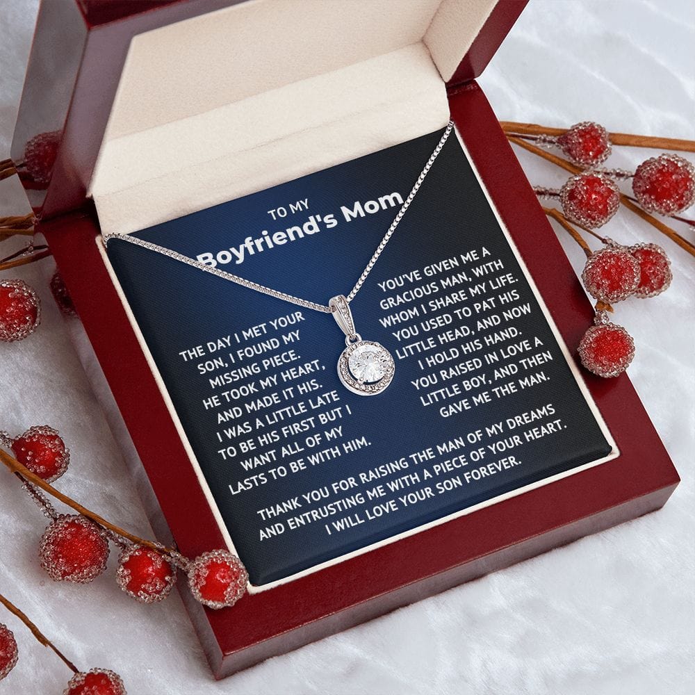 My boyfriend's Mom Eternal Hope Necklace