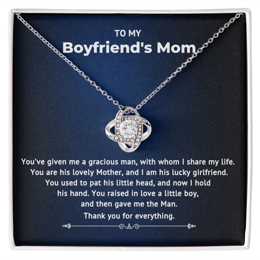 Boyfriend's Mom - Lovely Mother - Necklace Gift