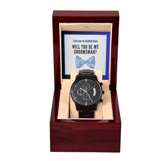 7 Groomsmen Asking Gift Card | Watch Gift | Gift box | Gift Idea | Proposal