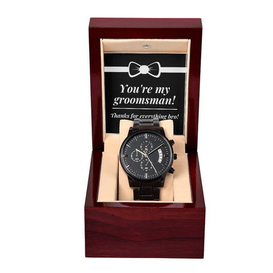 9 Groomsmen Asking Gift Card | Watch Gift | Gift box | Gift Idea | Proposal