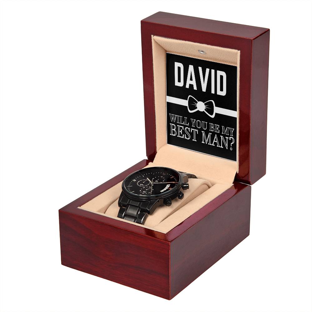 11 Groomsmen Asking Gift Card | Watch Gift | Gift box | Gift Idea | Proposal