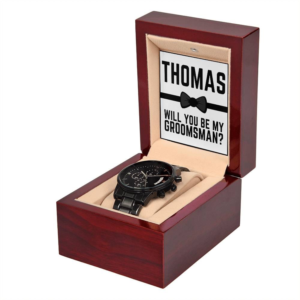 14 Groomsmen Asking Gift Card | Watch Gift | Gift box | Gift Idea | Proposal