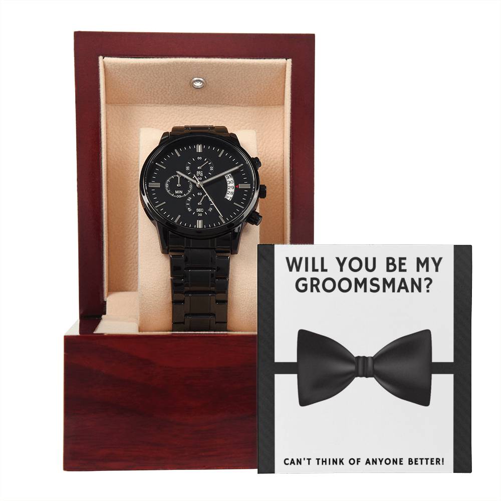 Groomsman Asking 1