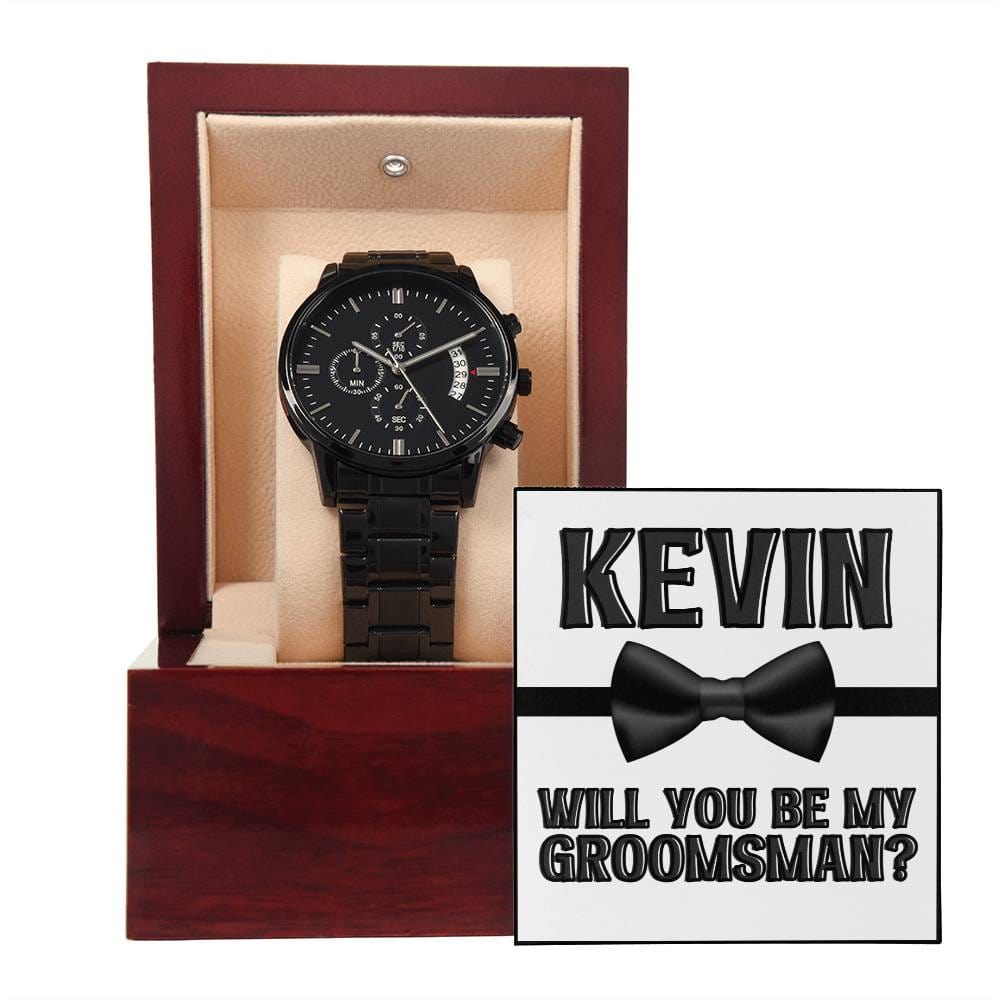 16 Groomsmen Asking Gift Card | Watch Gift | Gift box | Gift Idea | Proposal