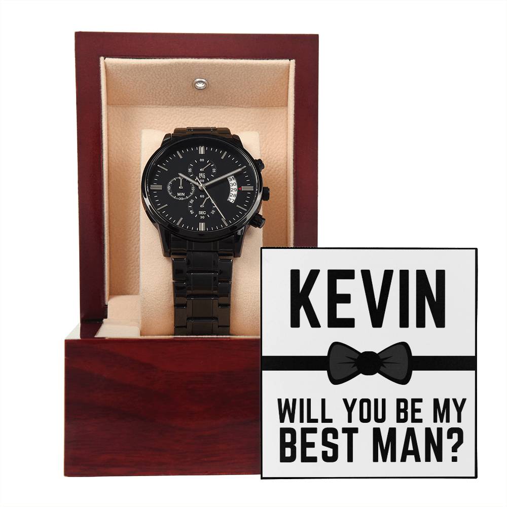 13 Groomsmen Asking Gift Card | Watch Gift | Gift box | Gift Idea | Proposal