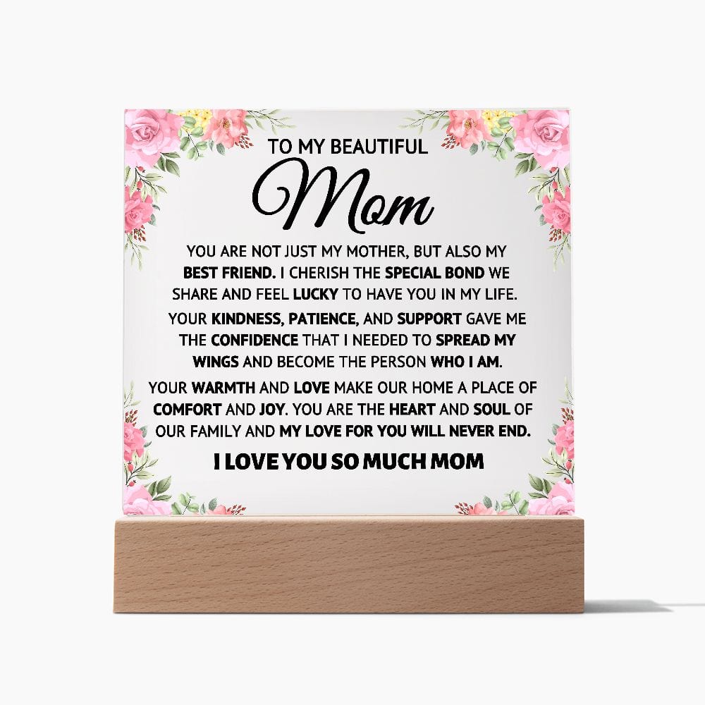 Soul of Our Family - Acrylic Plaque- Mom Gift