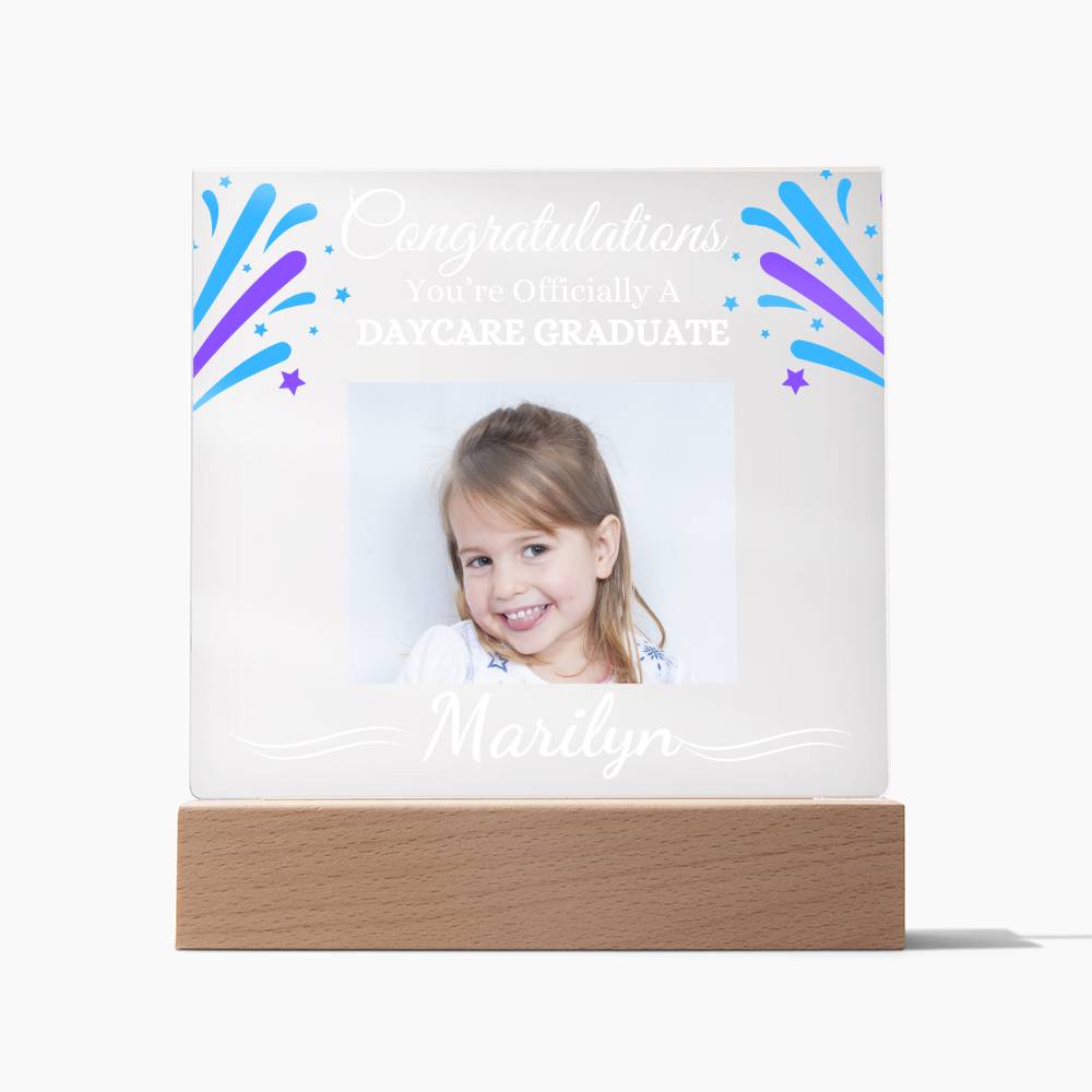 Daycare Graduate Sqaure Acrylic