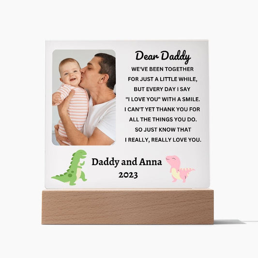 Daddy & Daughter - first father's day gift