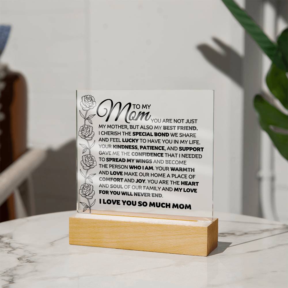 Best Seller - Mom Sqaure Acrylic Gift