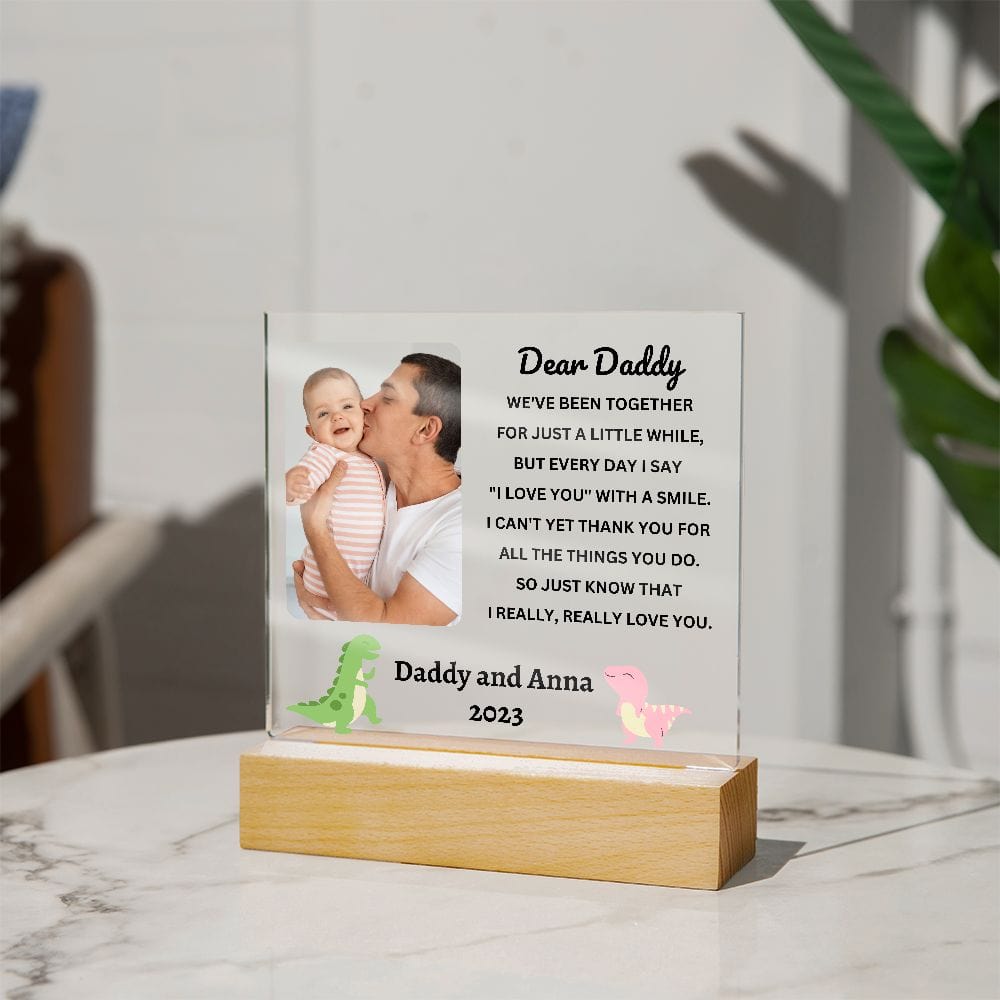 Daddy & Daughter - first father's day gift