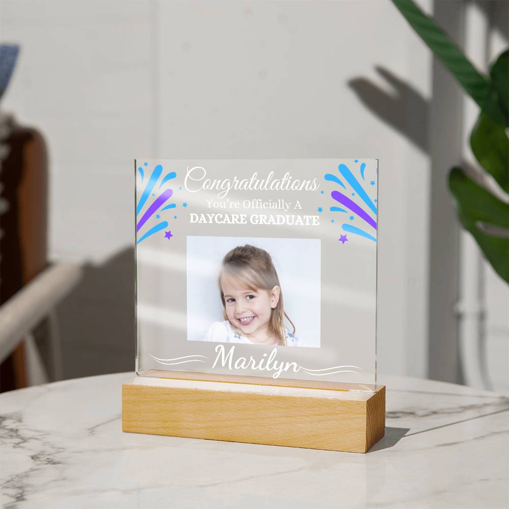 Daycare Graduate Sqaure Acrylic