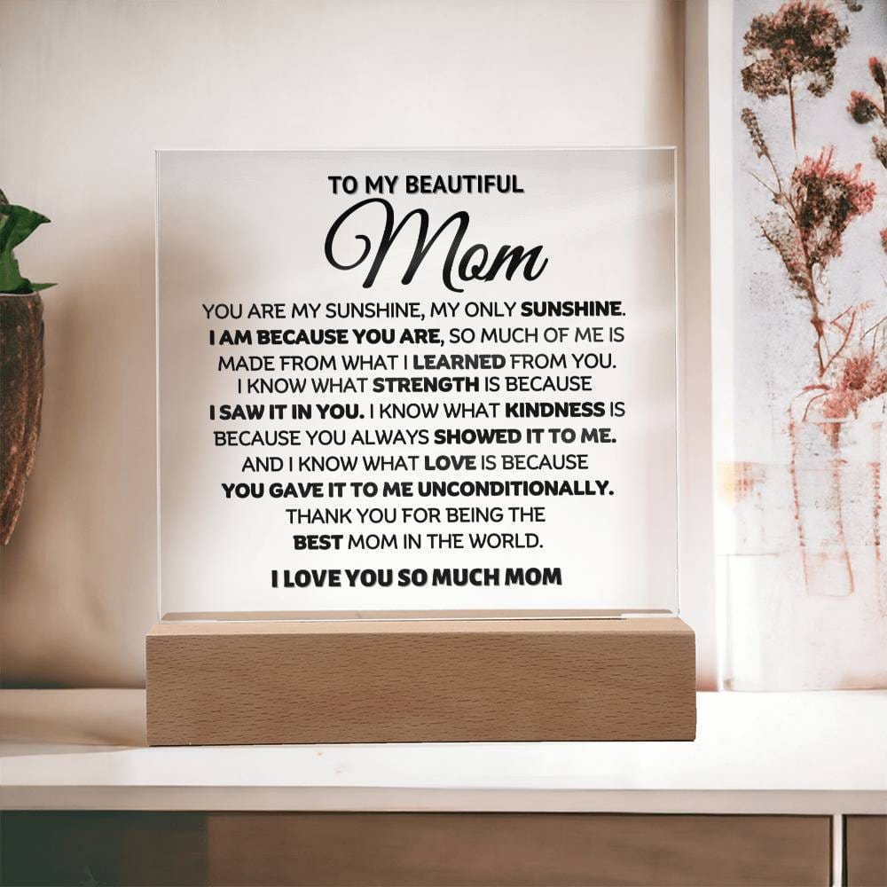 Best Seller - Mom Sqaure Acrylic Gift