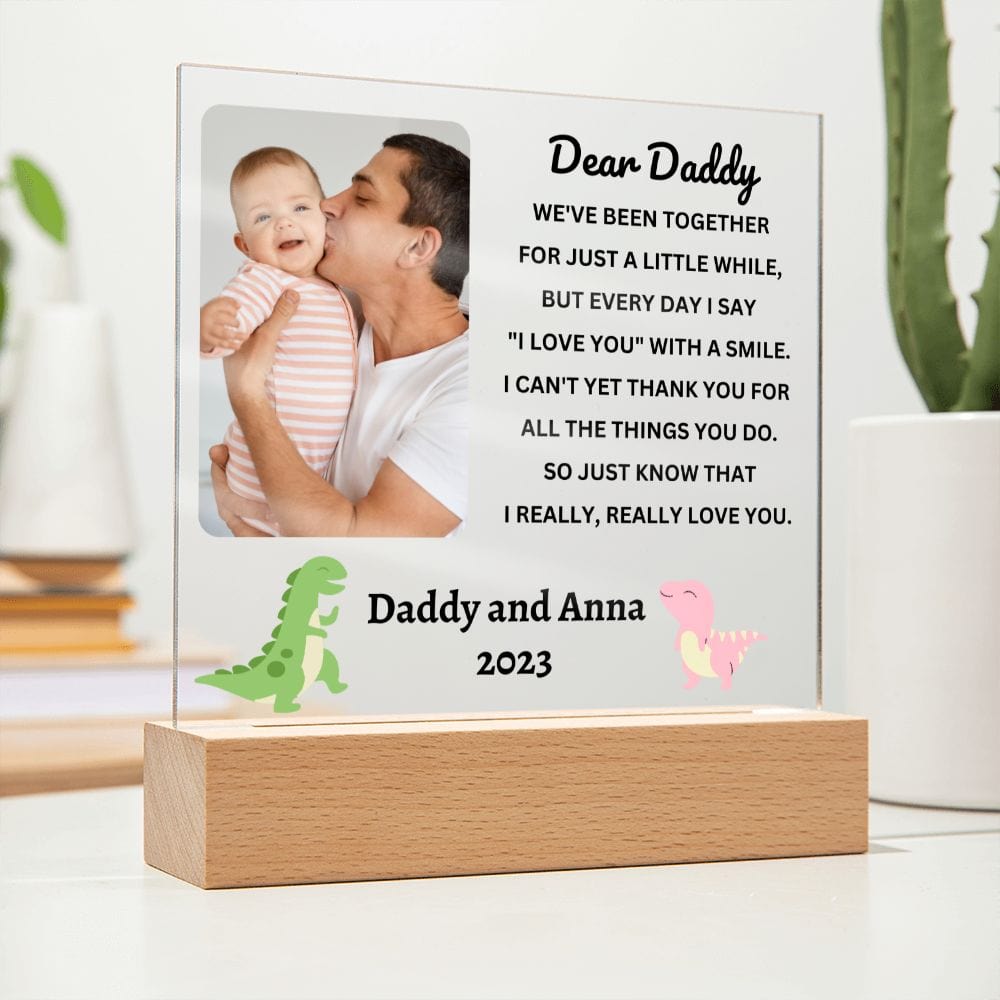 Daddy & Daughter - first father's day gift