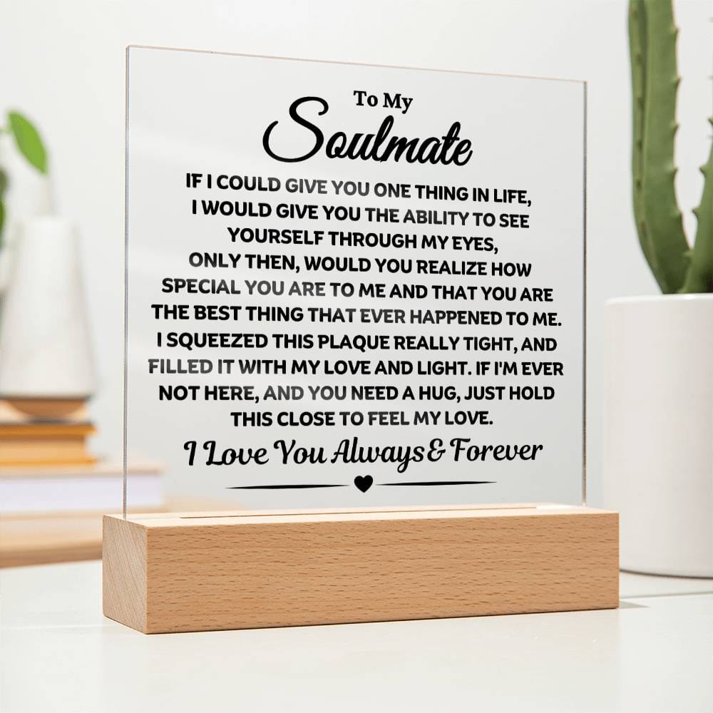 Best Seller- Soulmate Sqaure Acrylic Gift