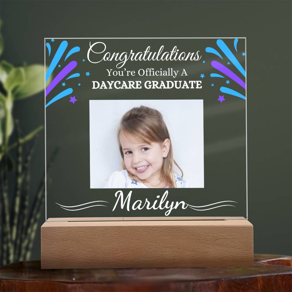 Daycare Graduate Sqaure Acrylic