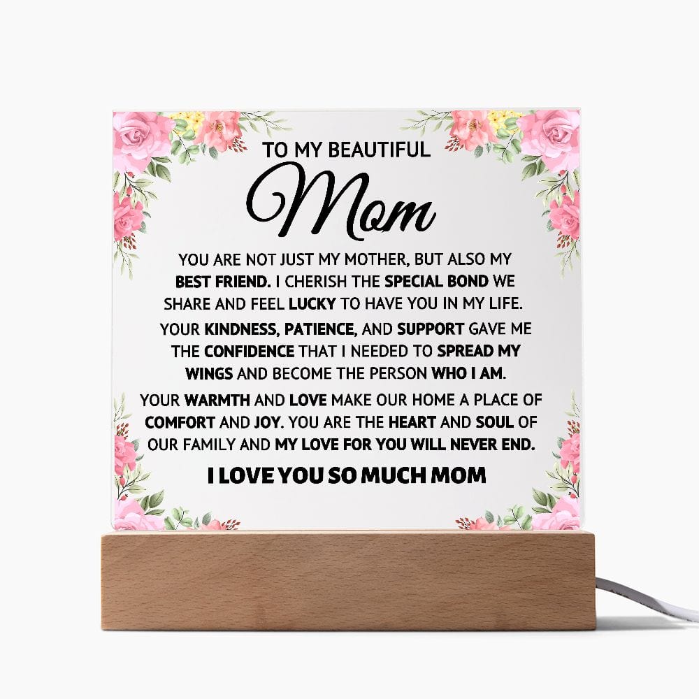 Soul of Our Family - Acrylic Plaque- Mom Gift