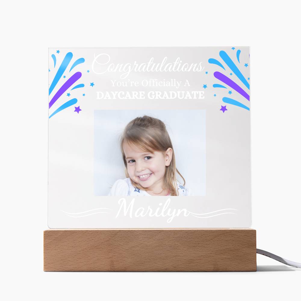 Daycare Graduate Sqaure Acrylic