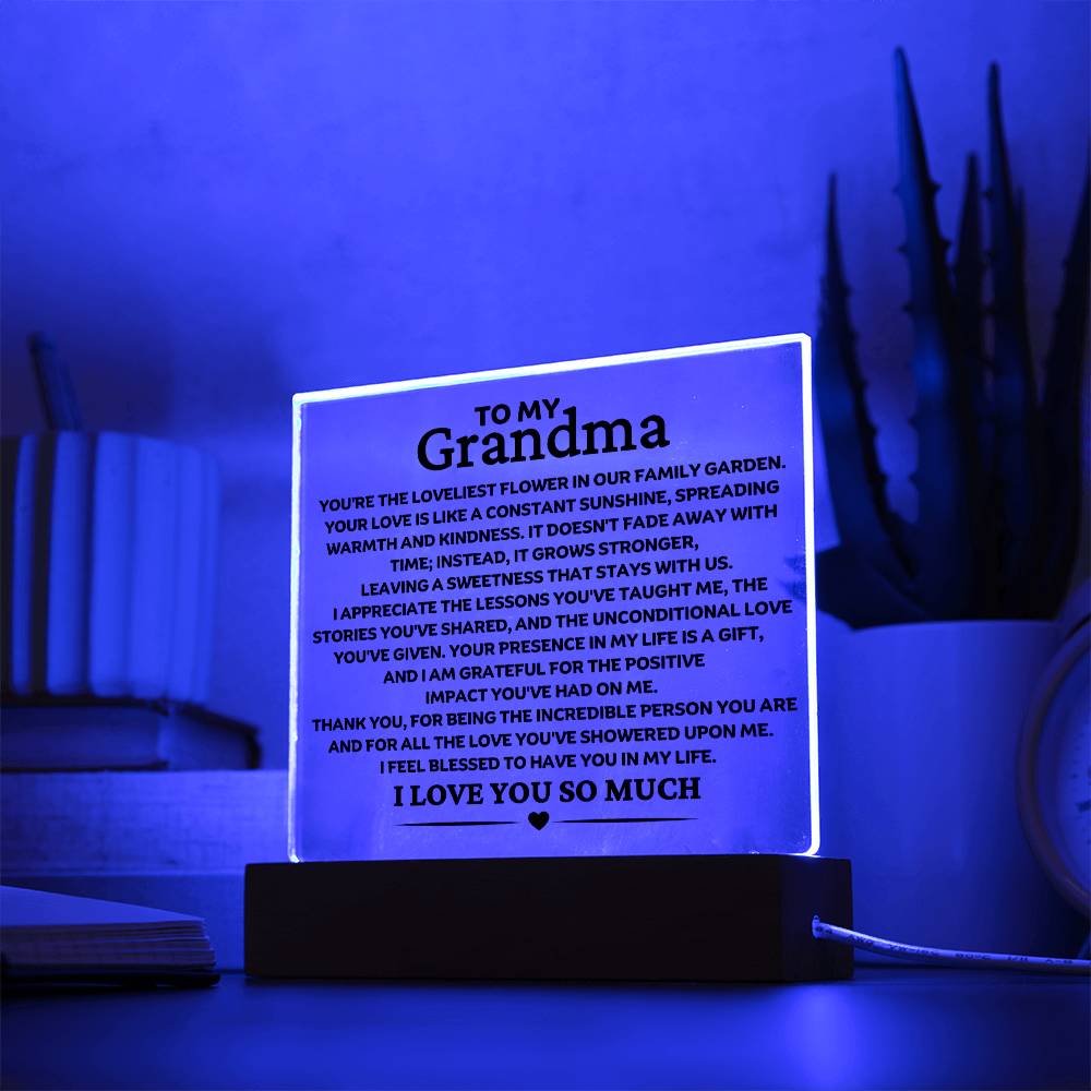 Best Seller - Grandma Sqaure Acrylic Gift