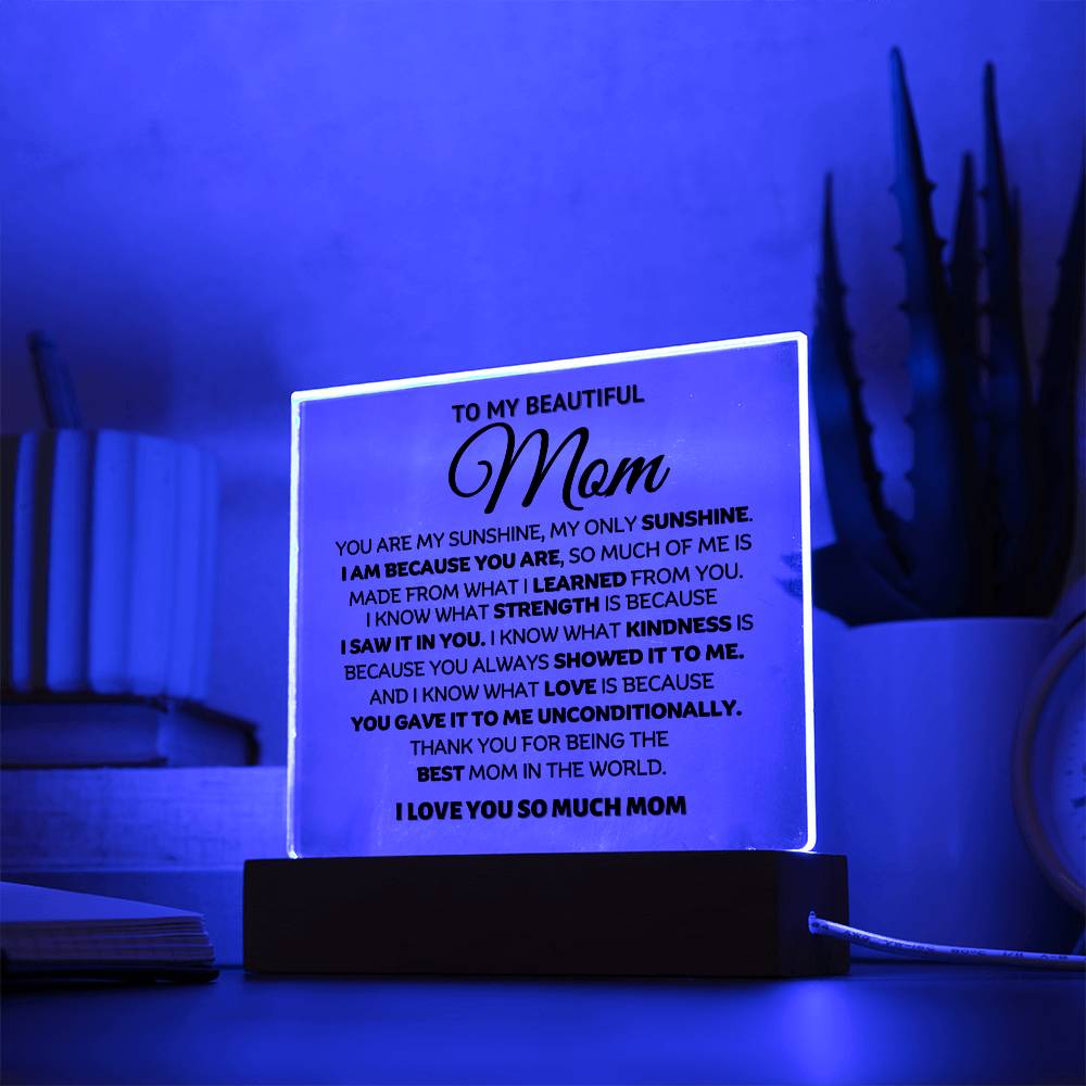 Best Seller - Mom Sqaure Acrylic Gift