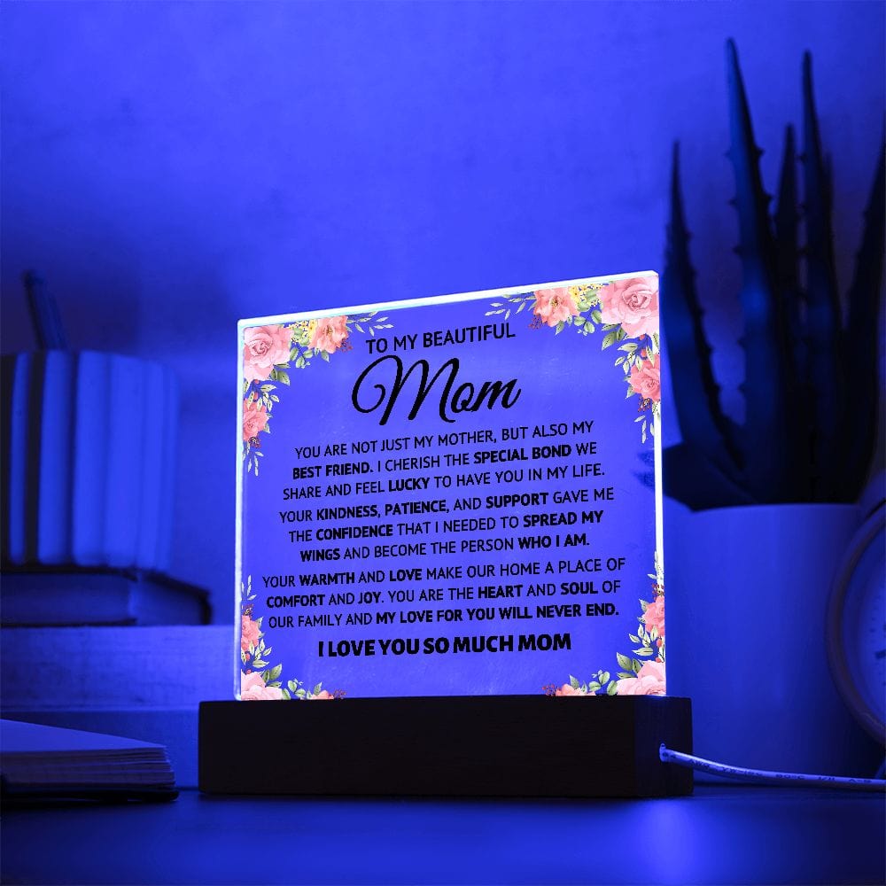 Soul of Our Family - Acrylic Plaque- Mom Gift