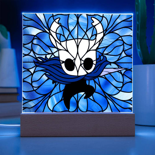 Hollow Knight Stained Glass Acrylic Plaque - Unique Decor Gift for Gamers