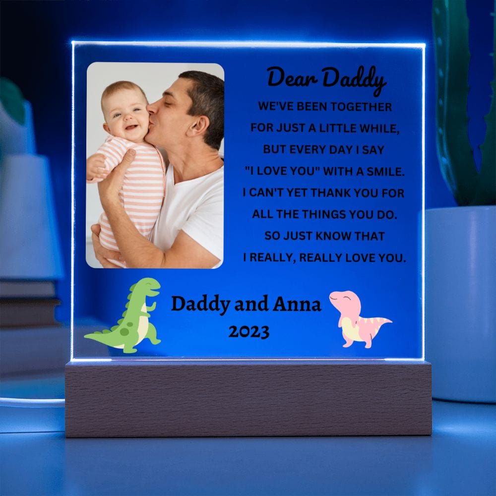 Daddy & Daughter - first father's day gift