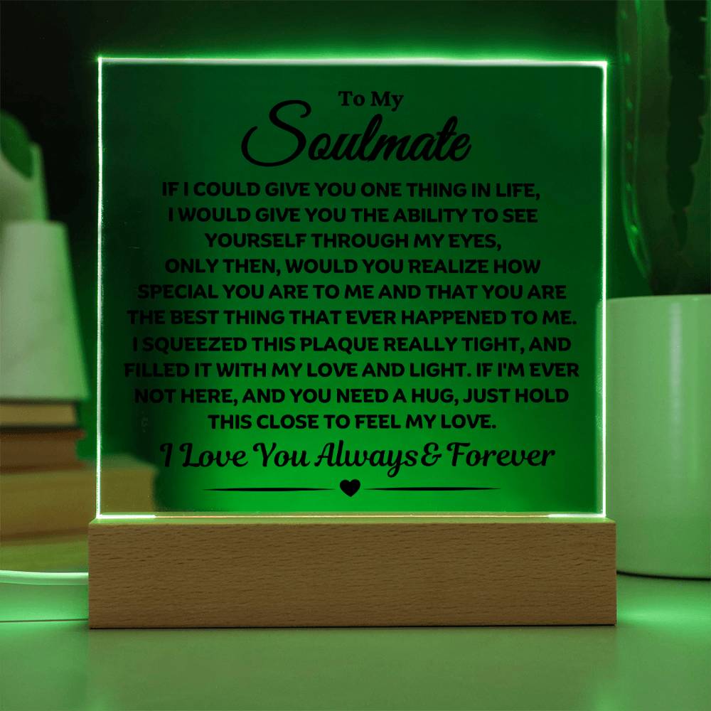 Best Seller- Soulmate Sqaure Acrylic Gift