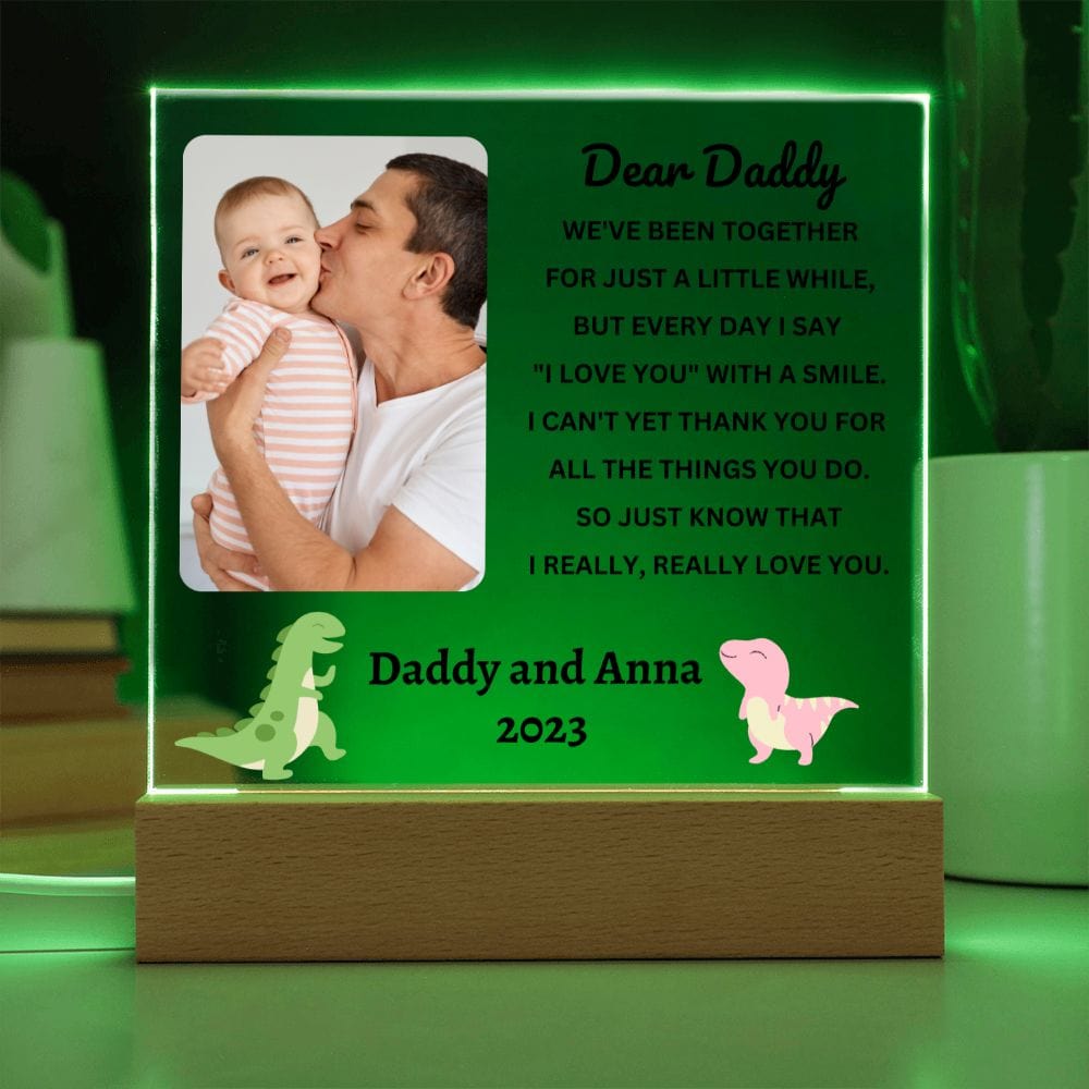 Daddy & Daughter - first father's day gift