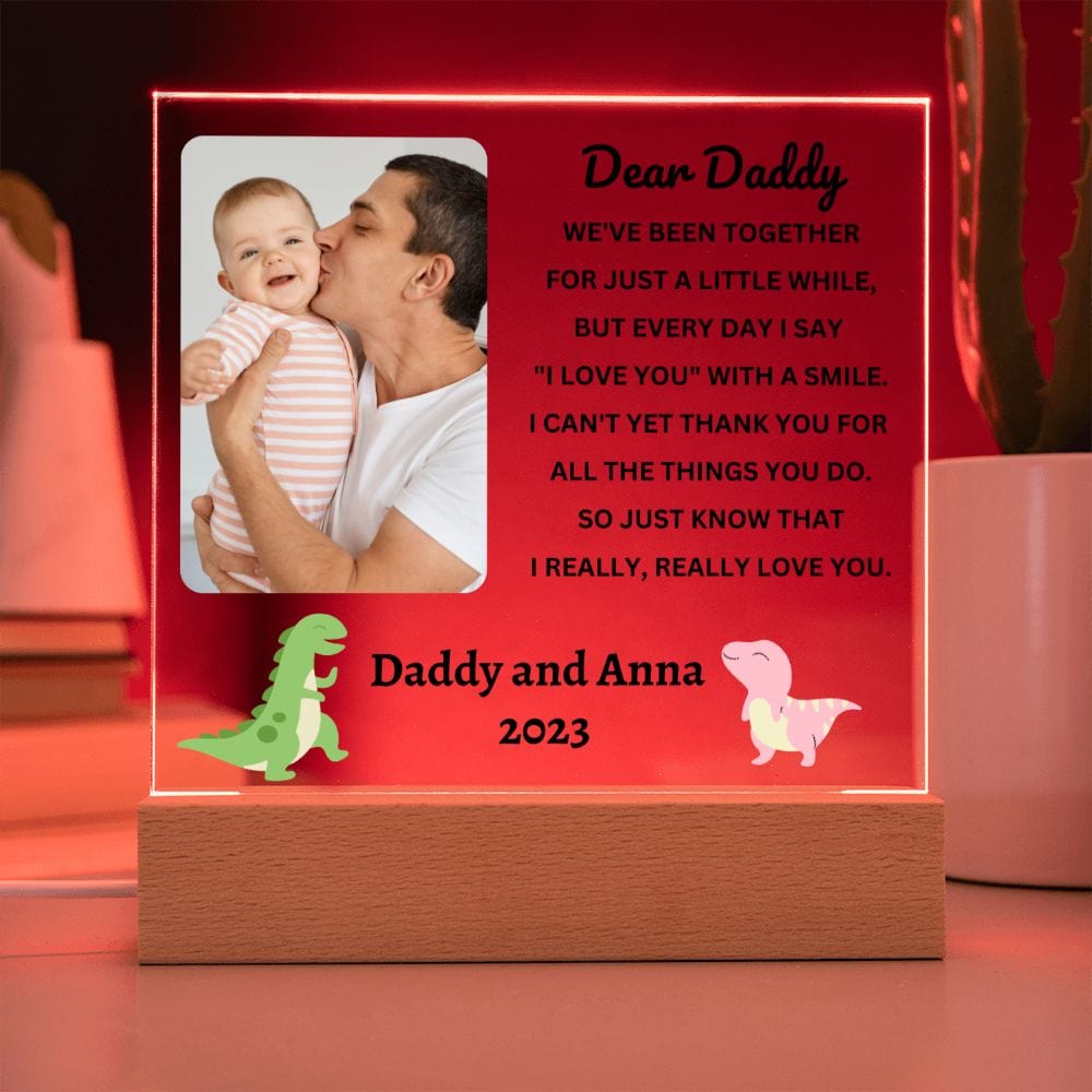 Daddy & Daughter - first father's day gift