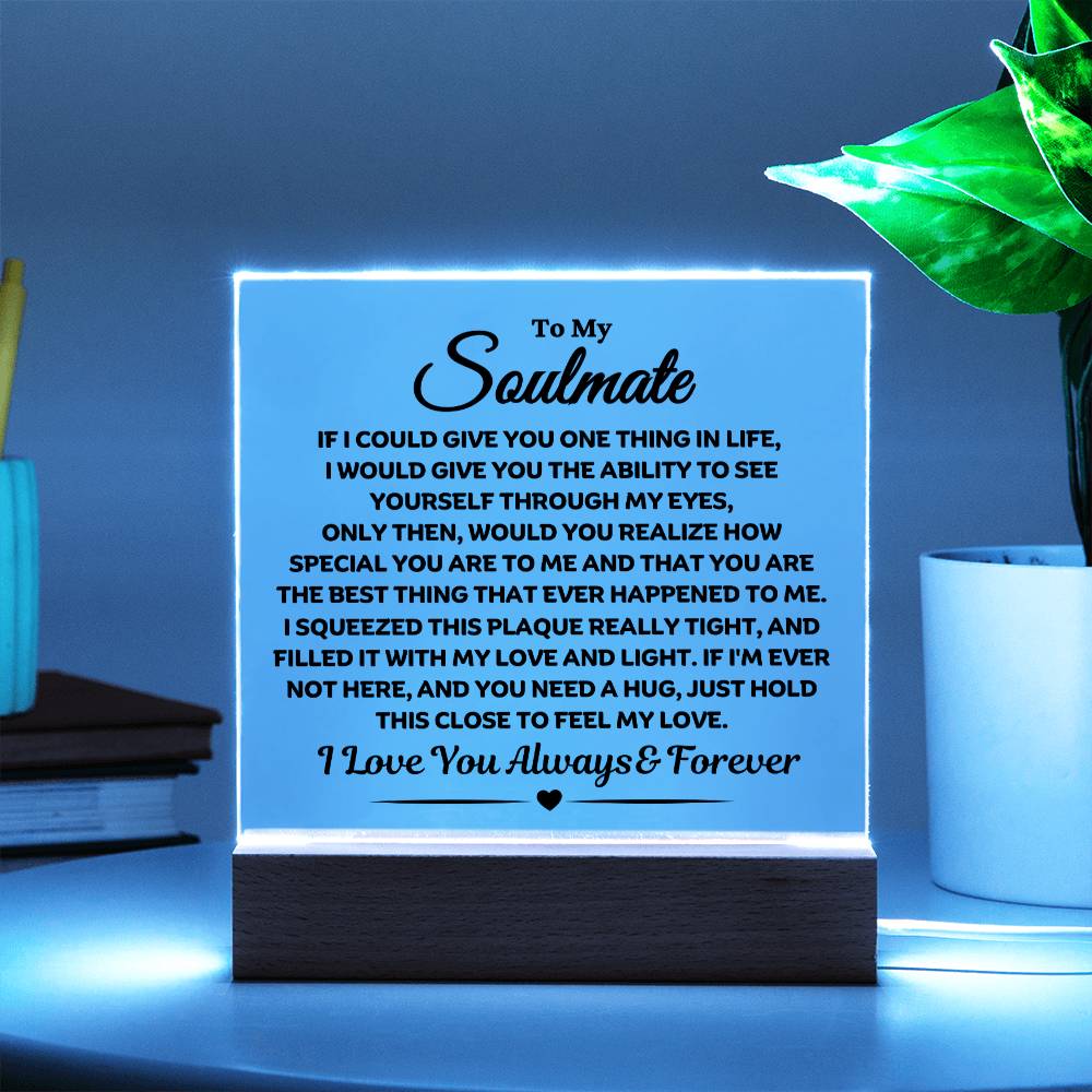 Best Seller- Soulmate Sqaure Acrylic Gift