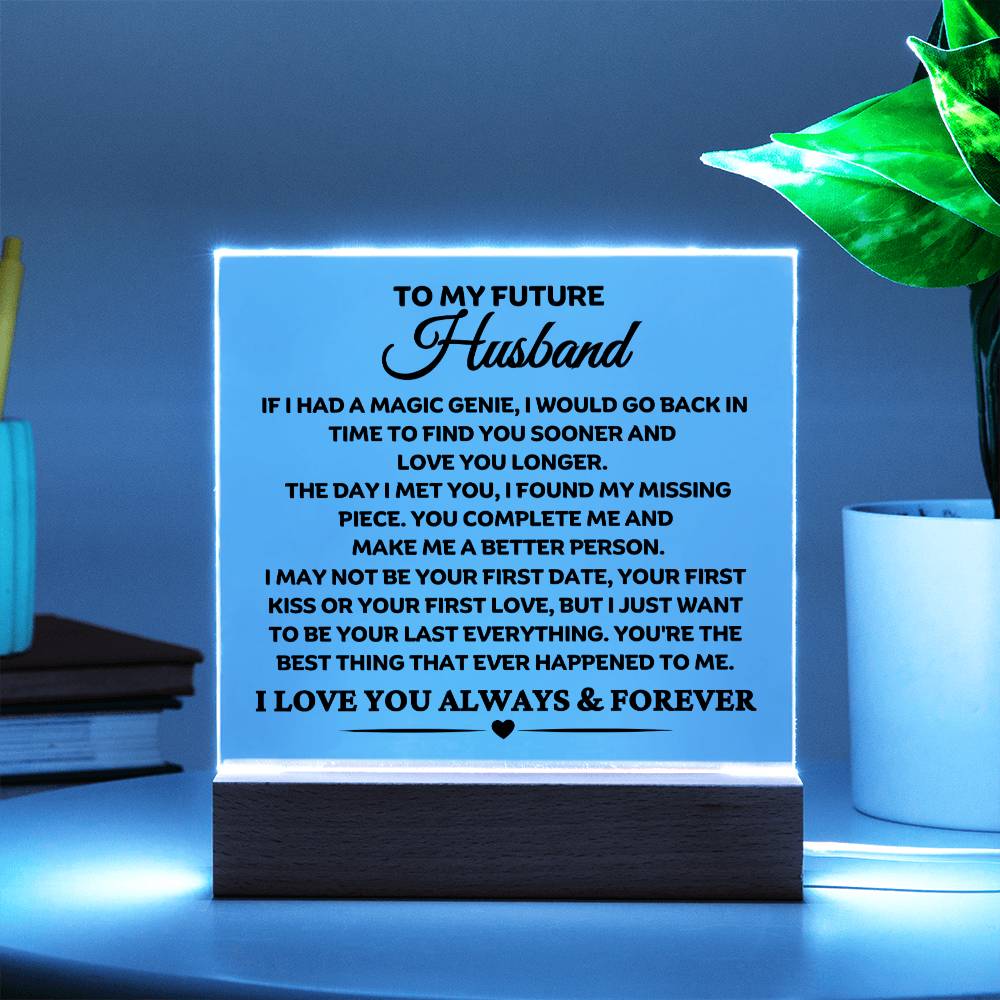 Best Seller- Future Husband Sqaure Acrylic Gift