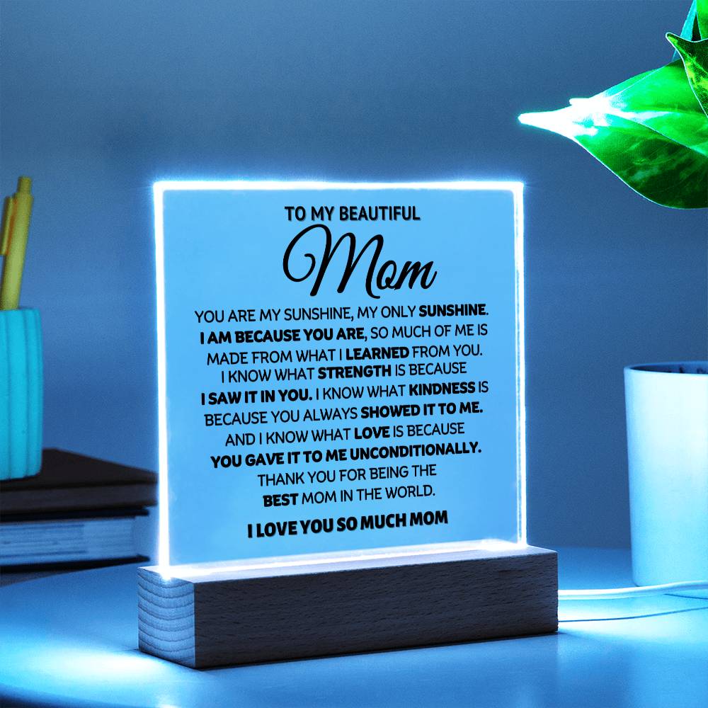 Best Seller - Mom Sqaure Acrylic Gift