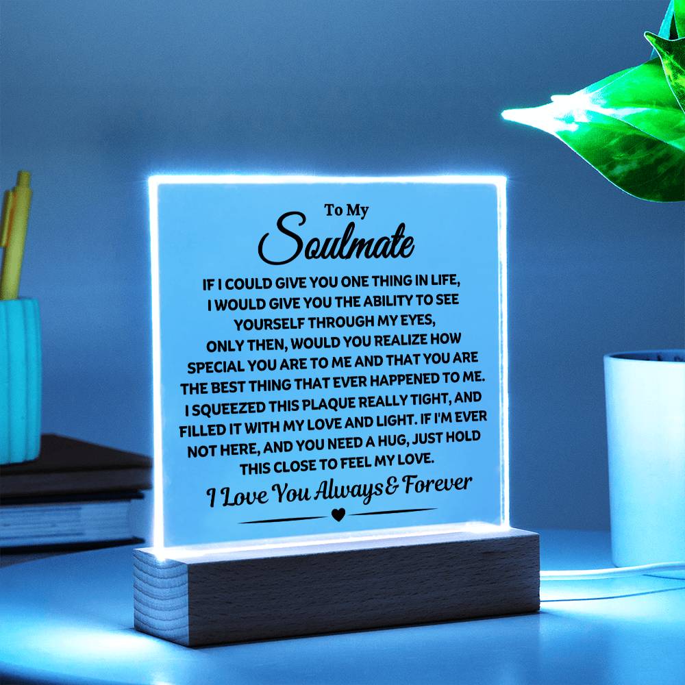 Best Selller - Soulmate Sqaure Acrylic Gift