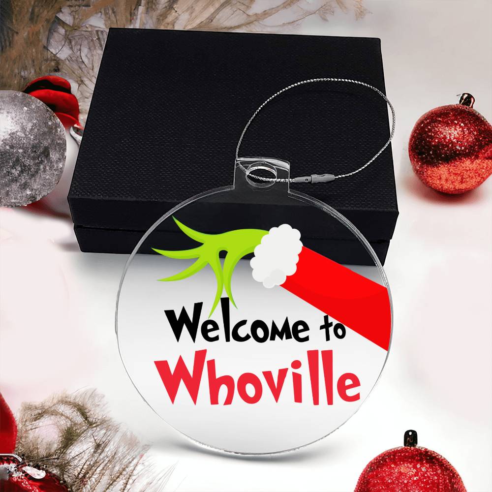 New Home Grinch Acrylic Ornament