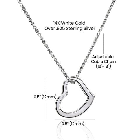 Boyfriend To Girlfriend Delicate Heart Necklace